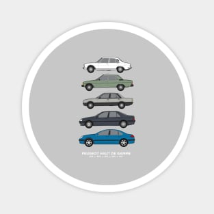 Haut de gamme Peugeot car collection Magnet